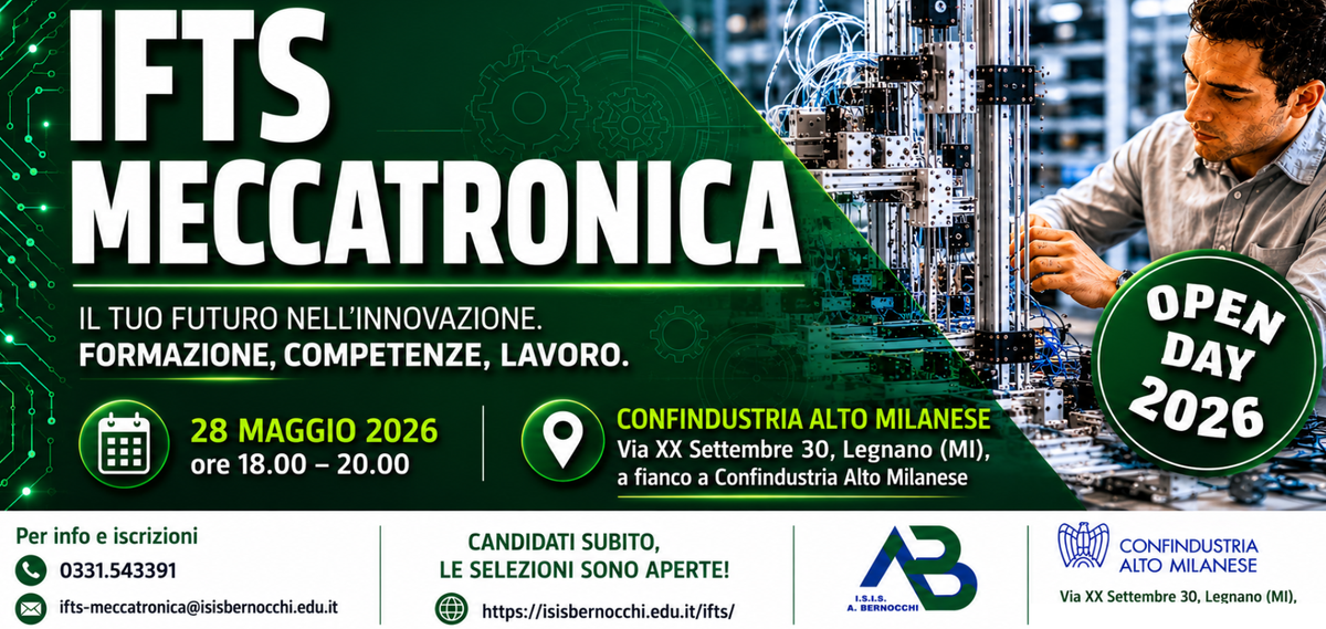 Open Day IFTS Meccatronica