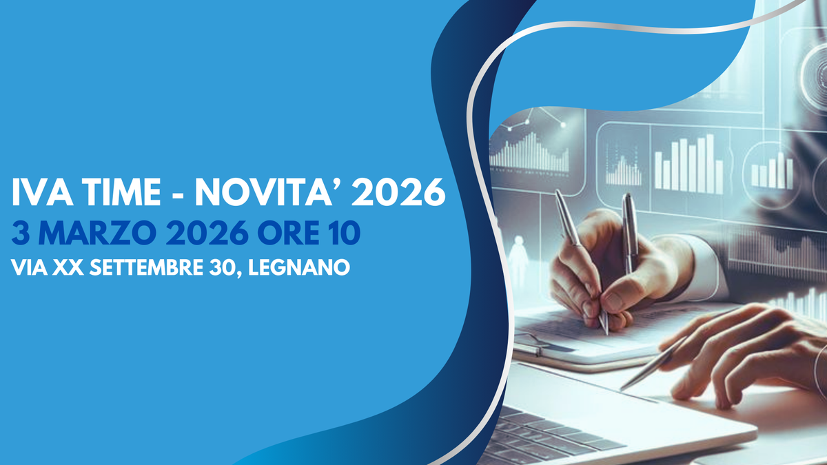 Incontro IVA Time - novità 2026